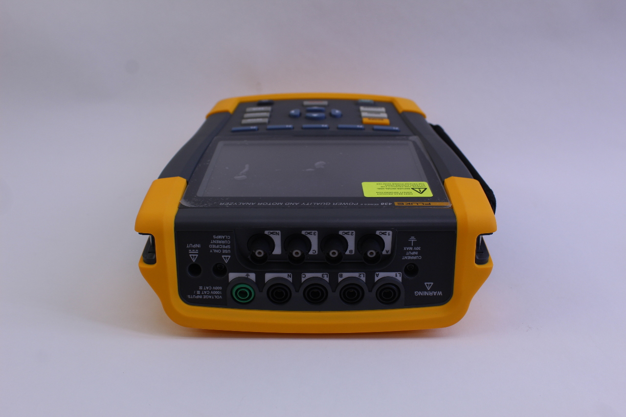Fluke 438 Series II Power Quality & Motor Analyzer New PLC Surplus