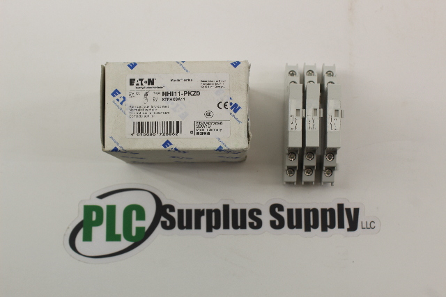 Eaton NHI11-PKZ0 XTPAXSA11 Standard Auxiliary Contact (Lot of 3) New in Box