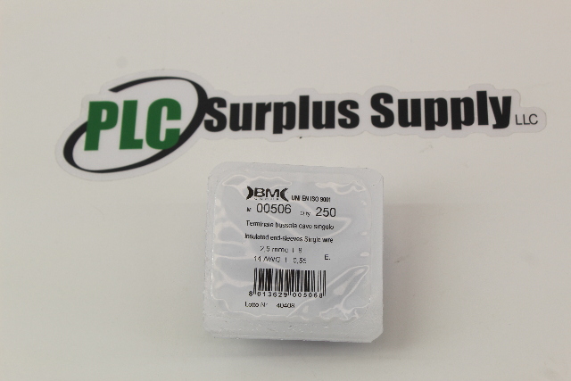 BM Group BM 00506 Insulated end-sleeves Sing Wire 250 Pieces New Sealed