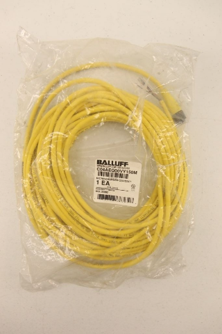 Balluff C04AEQ00VY  Yellow Cordset 150M New