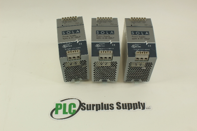 Emerson SDN 4-24-100LP Power Supply (Lot Of 3)