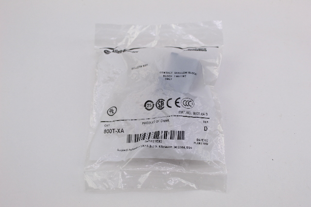 Allen Bradley 800T-XA Series D Contact Block New Sealed