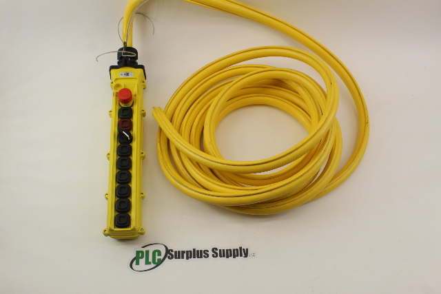 DUCT-O-Wire L Series B300 10 Button Pendant Station  W/ 22' Cable New 