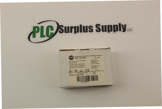 Allen Bradley 1489-A1D100 1P 10A 277V Circuit Breaker (Box Of 2)