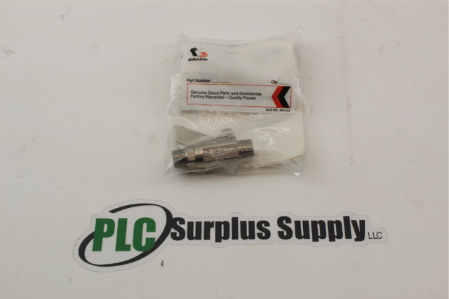 Graco 208-393 Ball Valve 500 PSI SST 3/8" NPT New In Bag