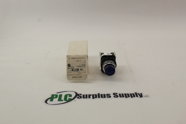 Allen Bradley 800T-QB24B Pushbutton Lit Momentary Blue New In Box