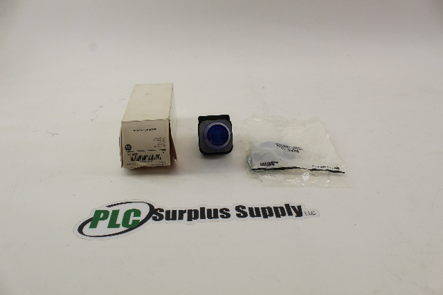Allen Bradley 800T-QH2B Pilot Light Blue New 