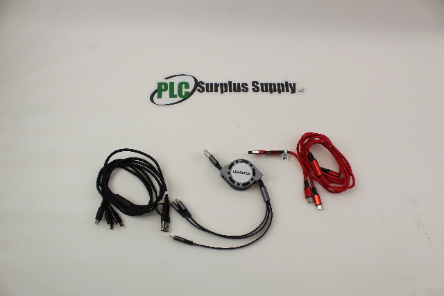 Multi Charging Cables USB-A  & C to USB-C / iPhone / Micro USB / Quan 3 New