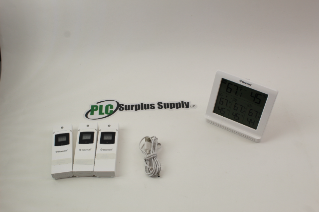 Geevon Indoor Outdoor Temperature Hygrometer / Four Zone Wireless