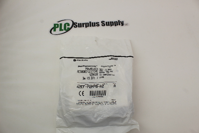 Allen Bradley 42EF-P2MPB-A2 Polarized Retroflective Photoswitch Sensor New Sealed
