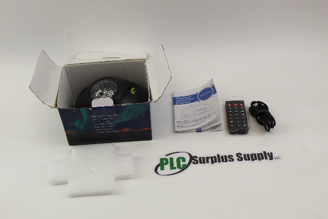 Aurora HJ-XKD09 Projetor w/Remote Bluetooth Speaker White Noise Timer New