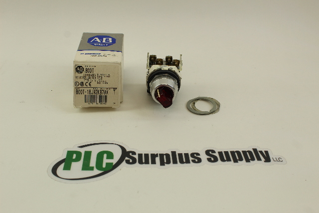 Allen Bradley 800T-16JR2KB7AX Selector Switch Red 3 Pos New In Box