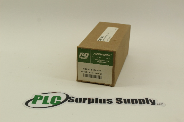 Topworx 11-11110-00 Go Switch Leverless Limit Switch New In Box