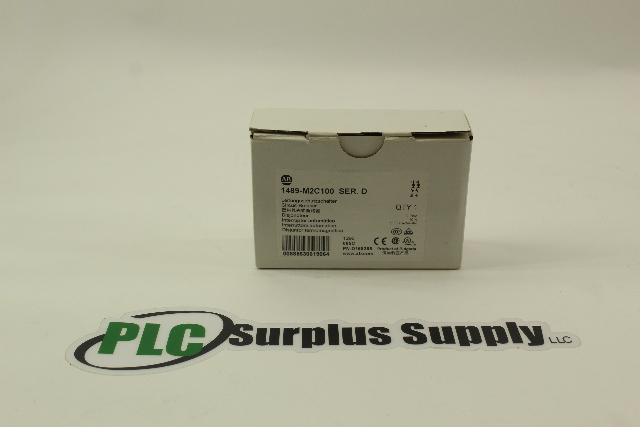 Allen Bradley 1489-M2C100 Circuit Breaker Ser. D New In Box