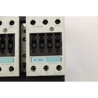 Siemens 3RT1034-1AC20 Reversing Contactors Set