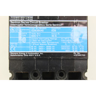 Siemens ED63B040 40amp 3 Pole 600V Circuit Breaker