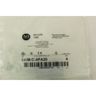 Allen Bradley 140M-C-AFA20 Aux Contact New Sealed