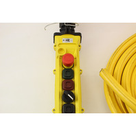 DUCT-O-Wire L Series B300 10 Button Pendant Station  W/ 22' Cable New 