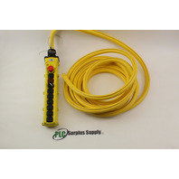 DUCT-O-Wire L Series B300 10 Button Pendant Station  W/ 22' Cable New 