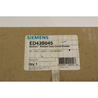 Siemens ED43B045 Circuit Breaker Sentron New In Box