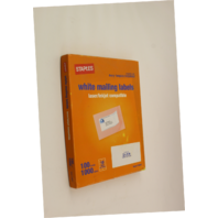 Stapels Avery 5163 / 8163 White Mailing Labels (90 Sheets, 900 Labels) New
