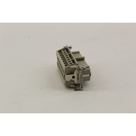Harting 09330162701 / Han 16E-M-s 16pin Socket Connector Female New