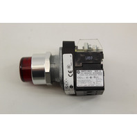 Allen Bradley 800T-QBH2R Red Lit Push Button New In Box