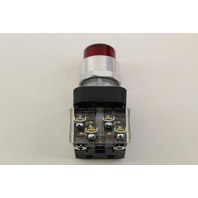 Allen Bradley 800T-QBH2R Red Lit Push Button New In Box