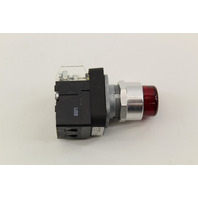 Allen Bradley 800T-QBH2R Red Lit Push Button New In Box