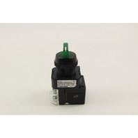 Allen Bradley 800H-2JRGH91KB7AX Selector Switch 3 Pos Iluminated Green New In Box 