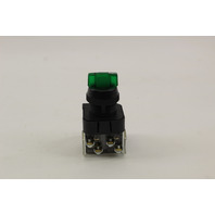 Allen Bradley 800H-2JRGH91KB7AX Selector Switch 3 Pos Iluminated Green New In Box 
