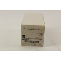 Allen Bradley 800T-QAH2A Momentary Push Button Amber New In Sealed Box