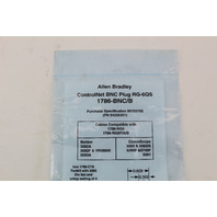 Allen Bradley 1786-BNC/B RG-6QS ControlNet BNC Plug New In Bag