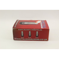 Lockey M-230 AB-DC Mechanical Keyless Lock Janitor Function Dual Sided NIB