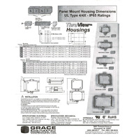 Grace P-B9-F3R0-P2U55 Panel Interface 9 Pin 8MDin 120V New