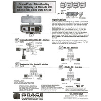 Grace P-B9-F3R0-P2U55 Panel Interface 9 Pin 8MDin 120V New