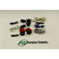 iPhone Cable End To USB-A (11) Cables 7" to 80" New Lot Of 11