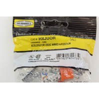 Hubbell HXJUOR Keystone Plastic Jacks New (Lot Of 6)