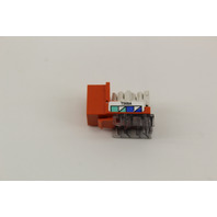 Hubbell HXJUOR Keystone Plastic Jacks New (Lot Of 6)