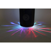 Portable Wireless FM Bluetooth Line In Color Changing Lights Speaker Radio