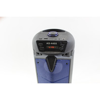 Portable Wireless FM Bluetooth Line In Color Changing Lights Speaker Radio