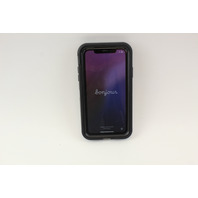 iPhone 10 XR Black 64GB Unlocked w/ Otterbox Defender   