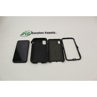 iPhone 10 XR Black 64GB Unlocked w/ Otterbox Defender   