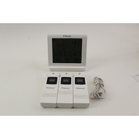 Geevon Indoor Outdoor Temperature Hygrometer / Four Zone Wireless