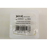 BM Group 00503 Ferrule 18awg Length 8mm Yellow (Lot Of 480)