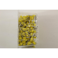 BM Group 00503 Ferrule 18awg Length 8mm Yellow (Lot Of 480)