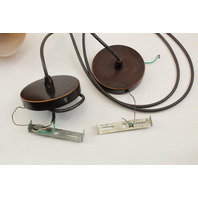 Hanging Pendant Lamp Orange Multi Color Swirl Milano Glass 