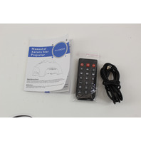 Aurora HJ-XKD09 Projetor w/Remote Bluetooth Speaker White Noise Timer New