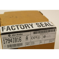 Allen Bradley 1794-IB16 16 Point Digital Input New