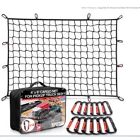 TireTek  4' x 6' Adjustable Bungee Cargo Net New